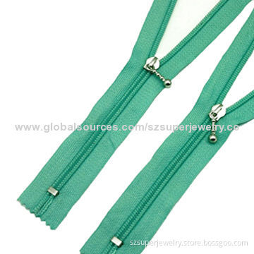 Glasses nylon zipper manufacture|nylon zipper